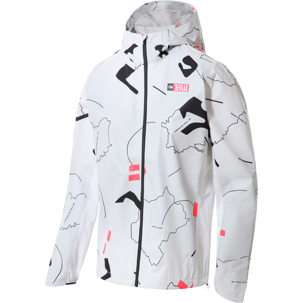The North Face CHAQUETA TRAIL RUNNING MUJER W PRINTED FIRST DAWN PACKABLE JACKET vista frontal