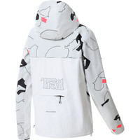 The North Face CHAQUETA TRAIL RUNNING MUJER W PRINTED FIRST DAWN PACKABLE JACKET vista trasera