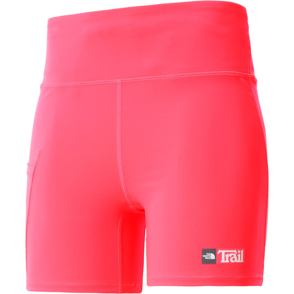 The North Face mallas trail running cortas mujer W MOVMYNT 5 TIGHT SHORT vista frontal