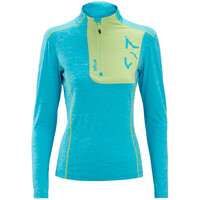 Altus camiseta montaña manga larga mujer BLANCHE W vista frontal