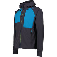 Cmp chaqueta softshell hombre MAN JACKET FIX HOOD vista detalle