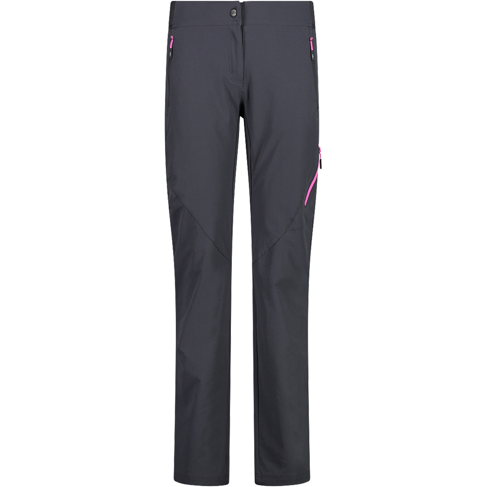 Woman long pant pantalón montaña mujer Gris (36)