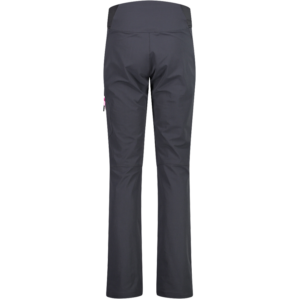 Cmp pantalón montaña mujer WOMAN LONG PANT vista trasera