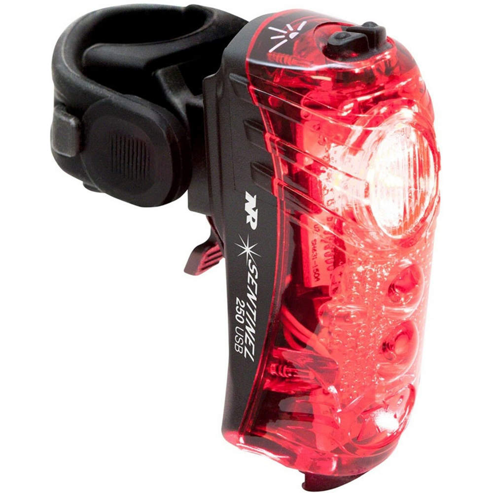 Niterider luz trasera bicicleta LUZ TRASERA SENTINEL 250 NITE RIDER vista frontal