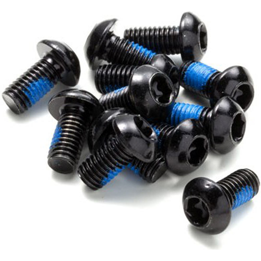 Disc rotor bolt set - 12 pcs pastillas discos y accesorios freno Negro (UNICA)