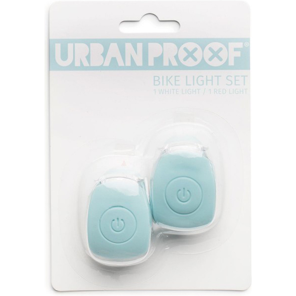 Urbanp kit luces bicicleta SILICON LIGHTS vista frontal