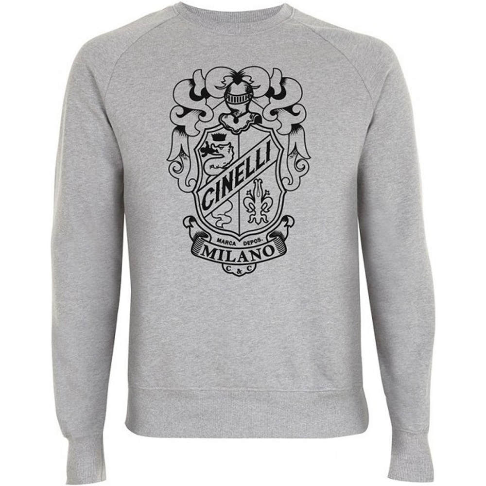 Cinelli Polar Hombre CREST CREW NECK SWEATSHIRT vista frontal