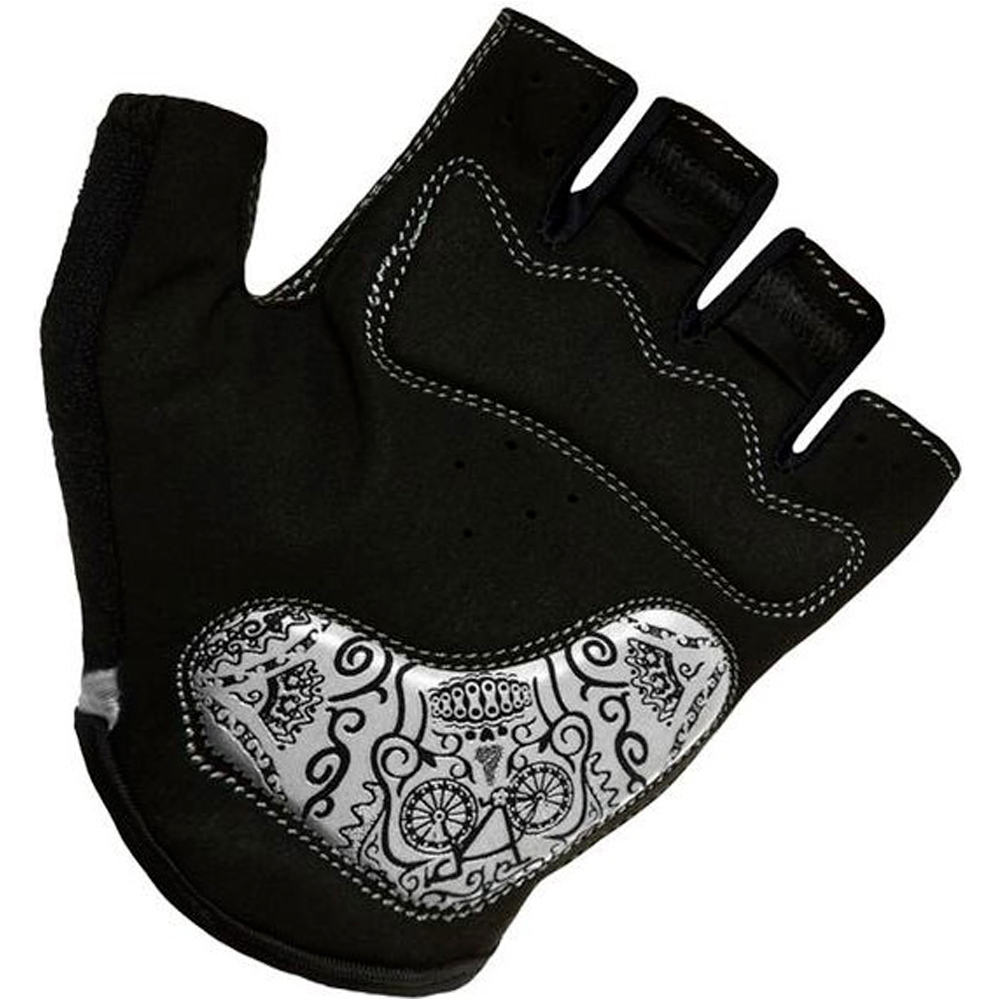 Cycology guantes cortos ciclismo Velo Tattoo Cycling Gloves vista trasera