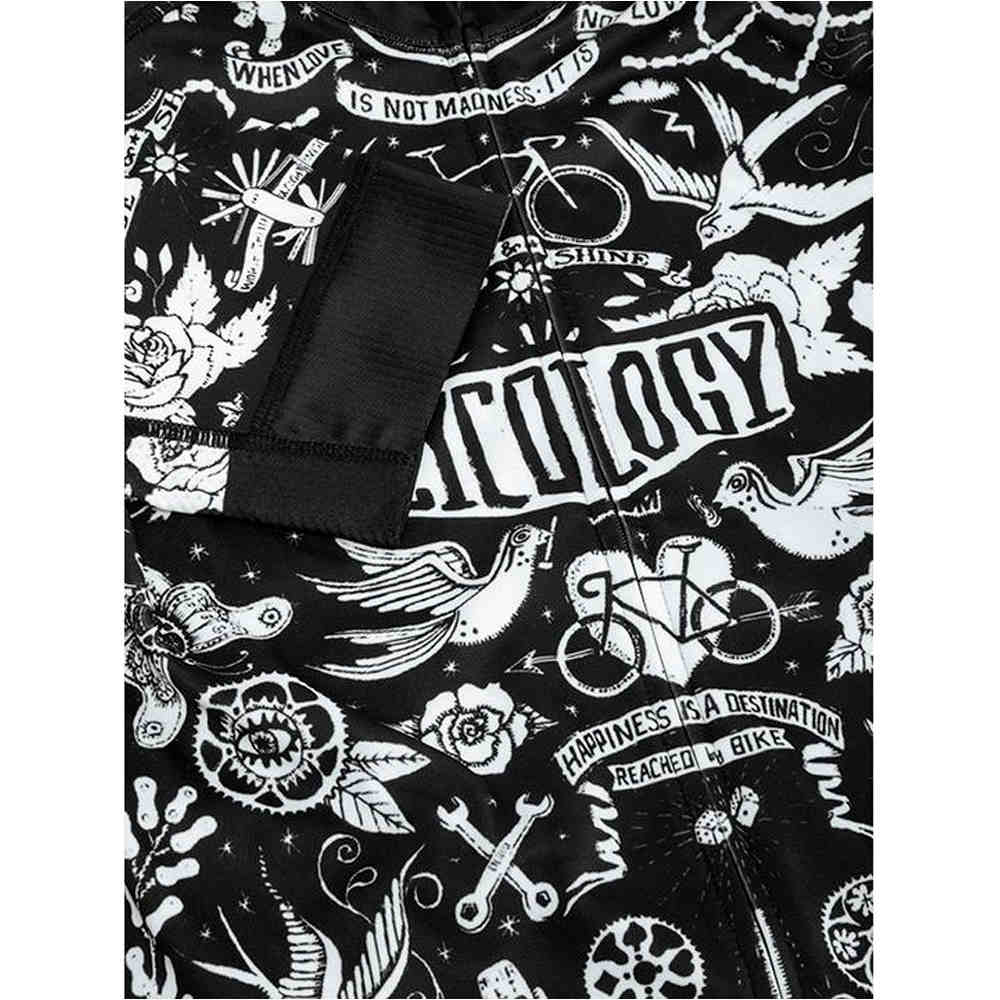 Cycology maillot manga corta hombre Velo Tattoo Mens Jersey vista detalle