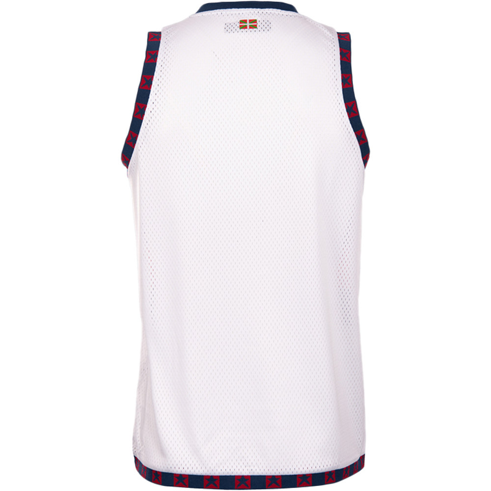 Baskonia camiseta oficial baloncesto BASKONIA 22 2 JUEGO BL vista trasera