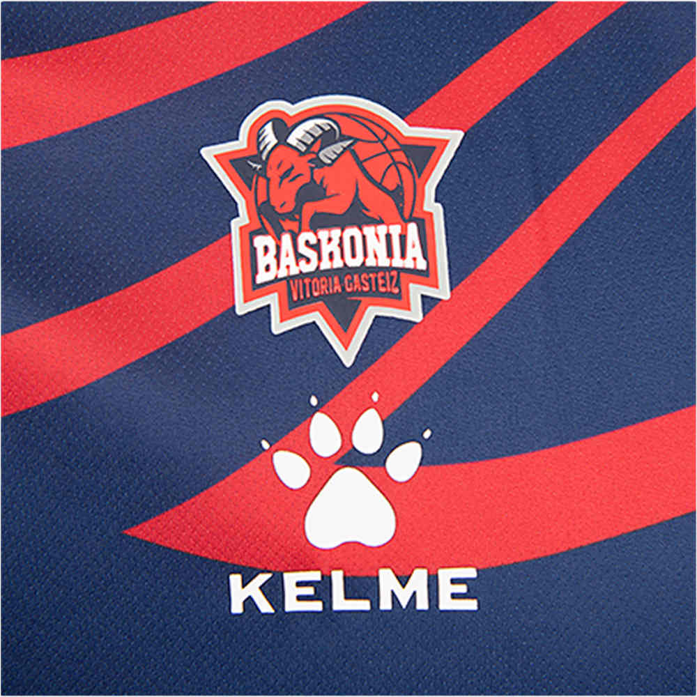 Baskonia camiseta oficial baloncesto niños BASKONIA 22 1 SHOOTING INF AZGRA vista detalle