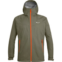 Salewa chaqueta impermeable hombre PUEZ (AQUA 3) PTX M JKT vista frontal