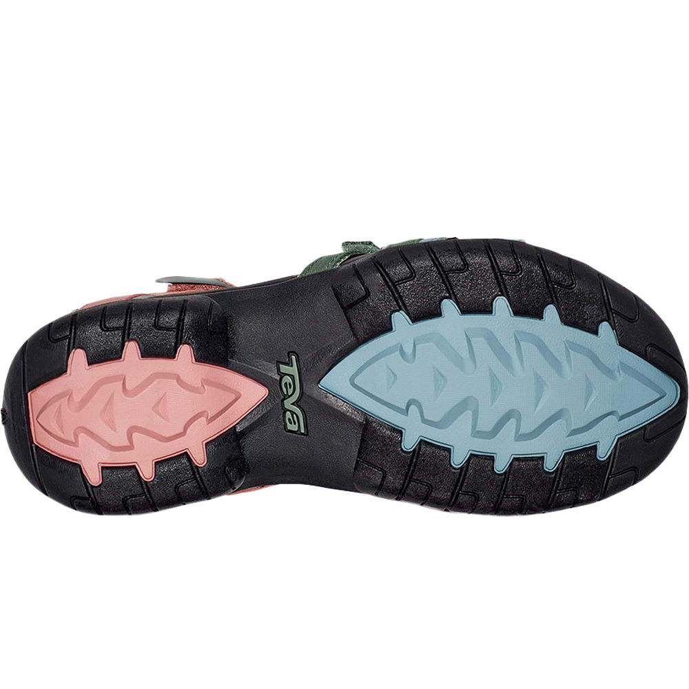 Teva sandalias trekking mujer TIRRA vista superior