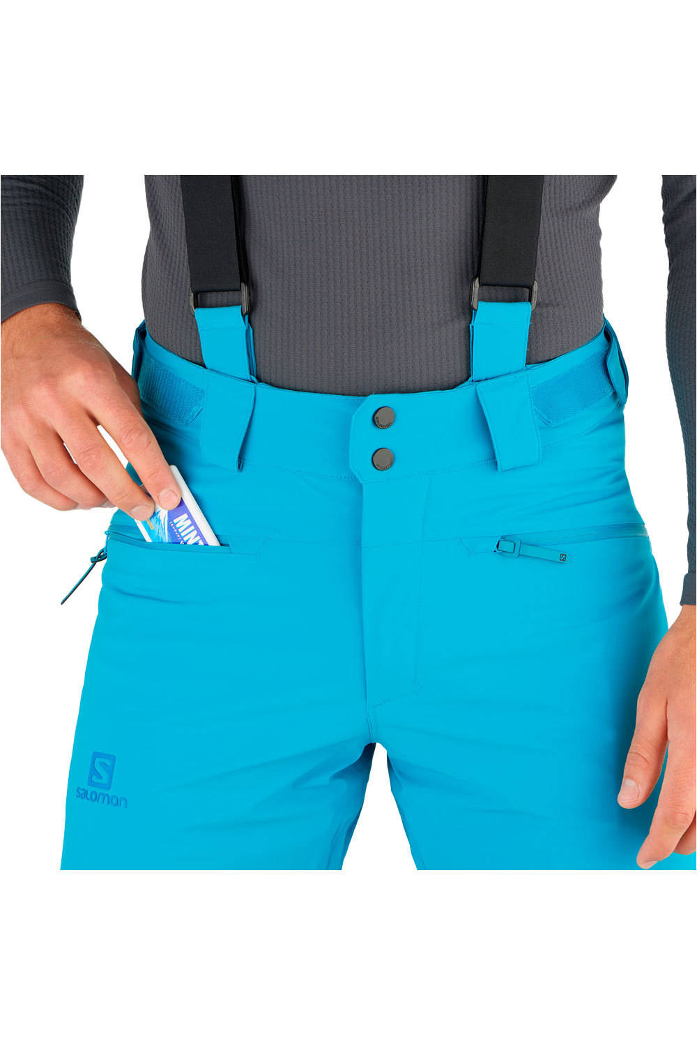 Salomon pantalones esquí hombre FORCE PANT M vista detalle