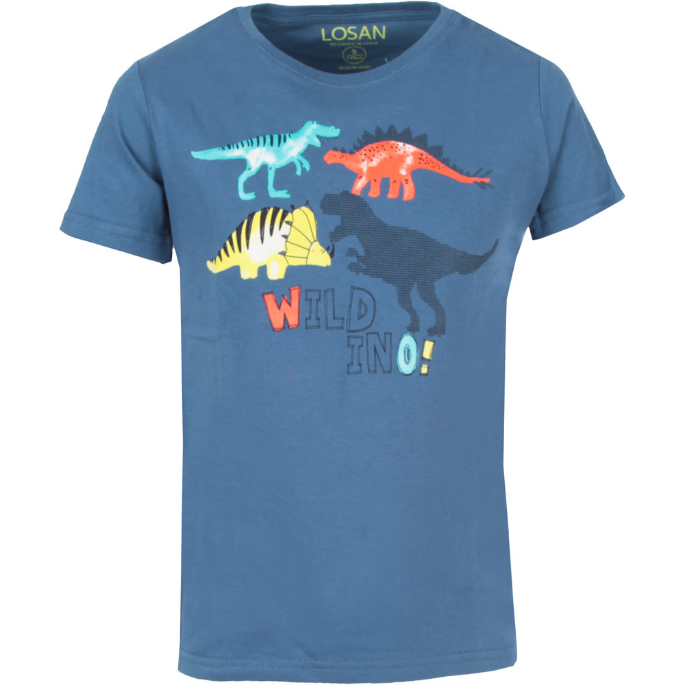 Losan camiseta manga larga niño CAMISETA DINO vista frontal