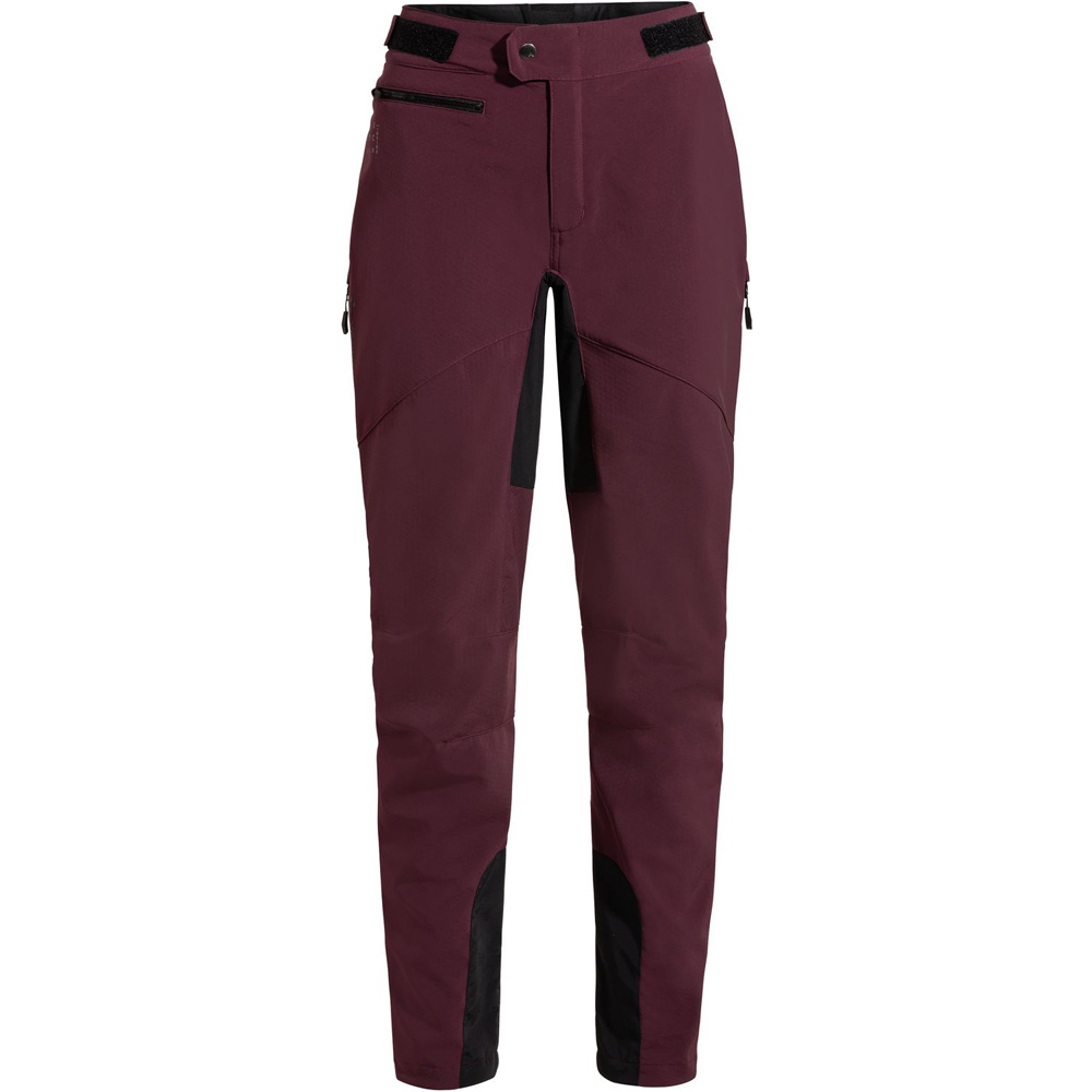 Vaude pantalón largo ciclismo mujer Women's Qimsa Softshell Pants II vista frontal