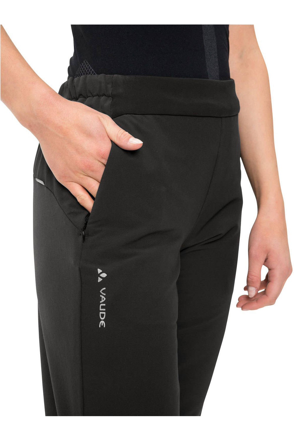 Vaude pantalón largo ciclismo mujer Women's Cyclist Hybrid Pants 02