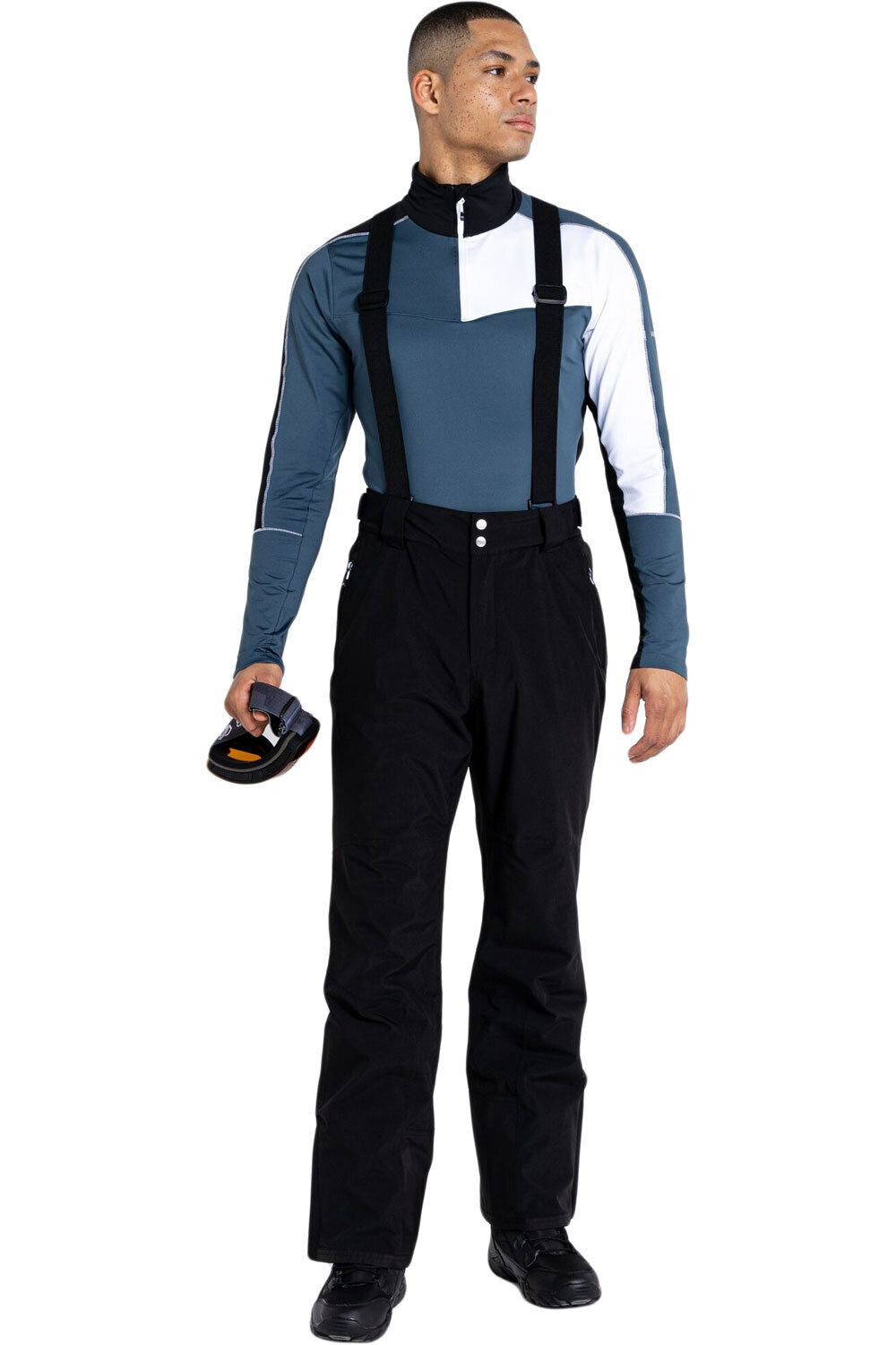 Achieve ii pantalones esquí hombre Negro (M)