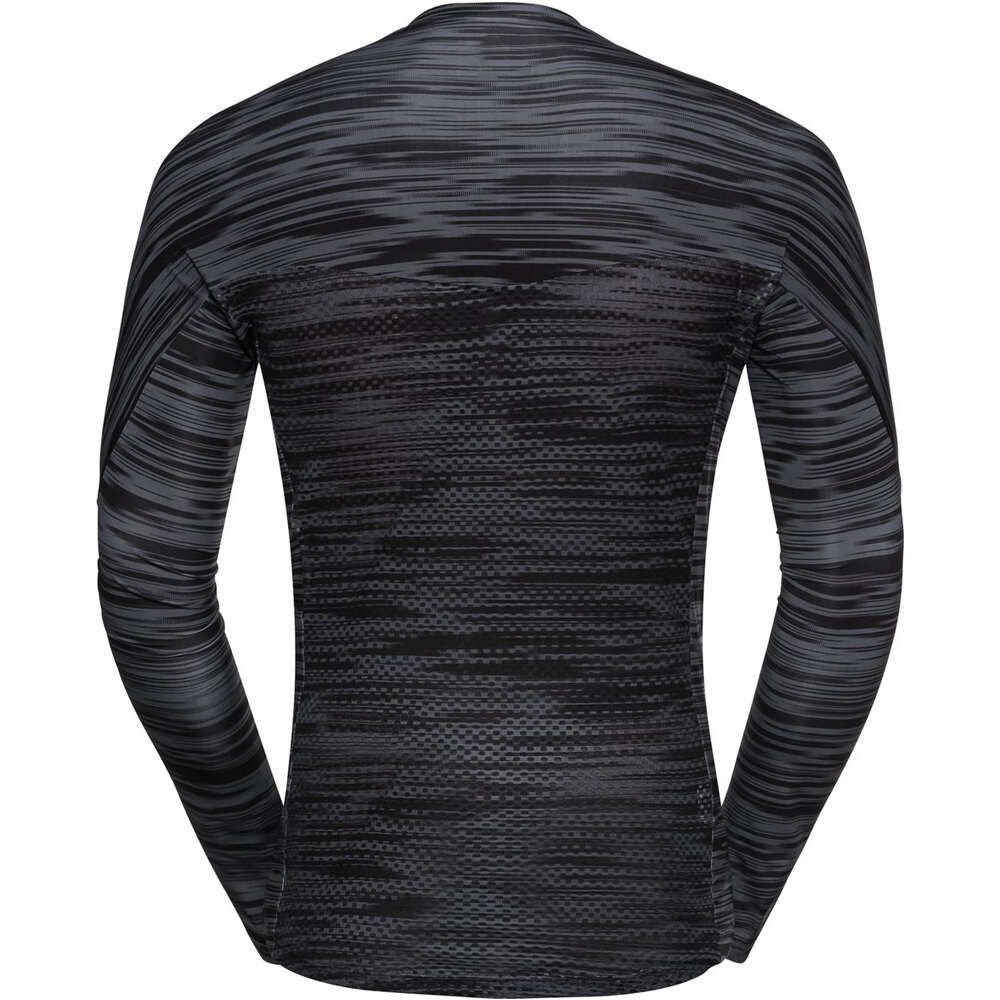 Odlo camiseta térmica manga larga BL TOP Crew neck l/s ZEROWEIGHT CERAMIWA vista trasera