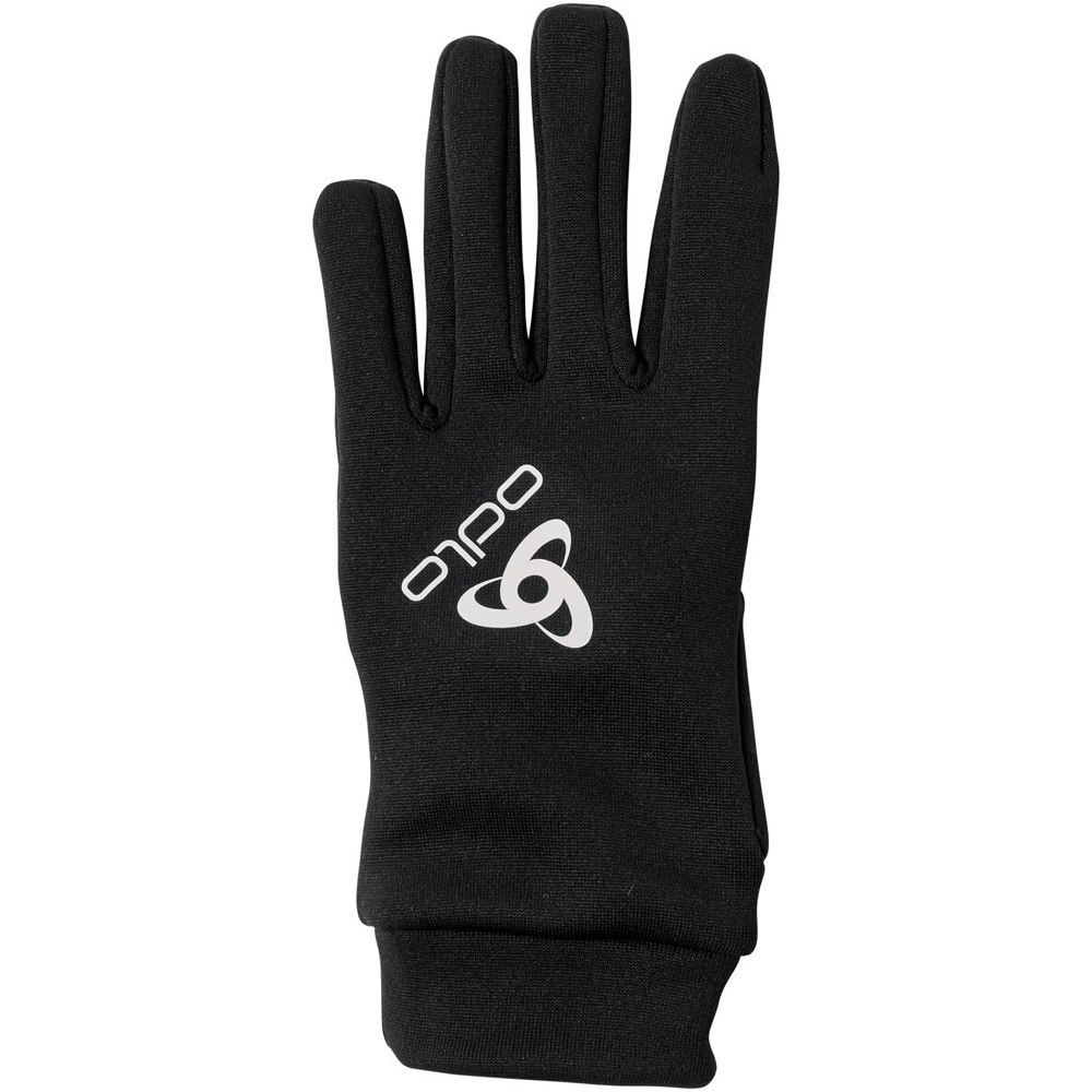 Stretchfleece liner eco guantes esquĂ Negro (M)