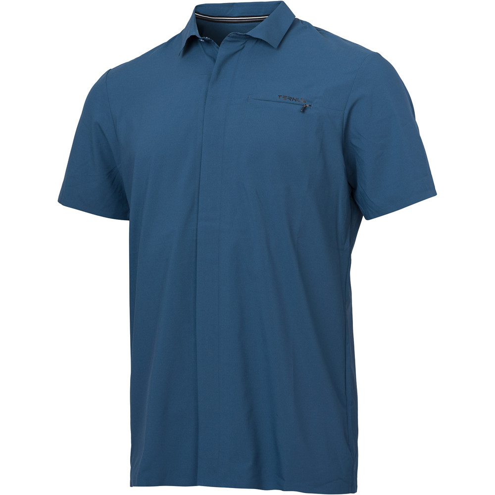 Ternua camisa montaña manga corta hombre CAMISA TERRA ST M vista frontal