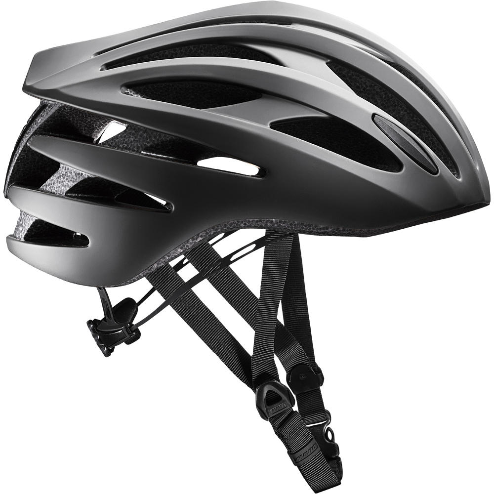 Mavic casco bicicleta Aksium Elite BALCK vista frontal