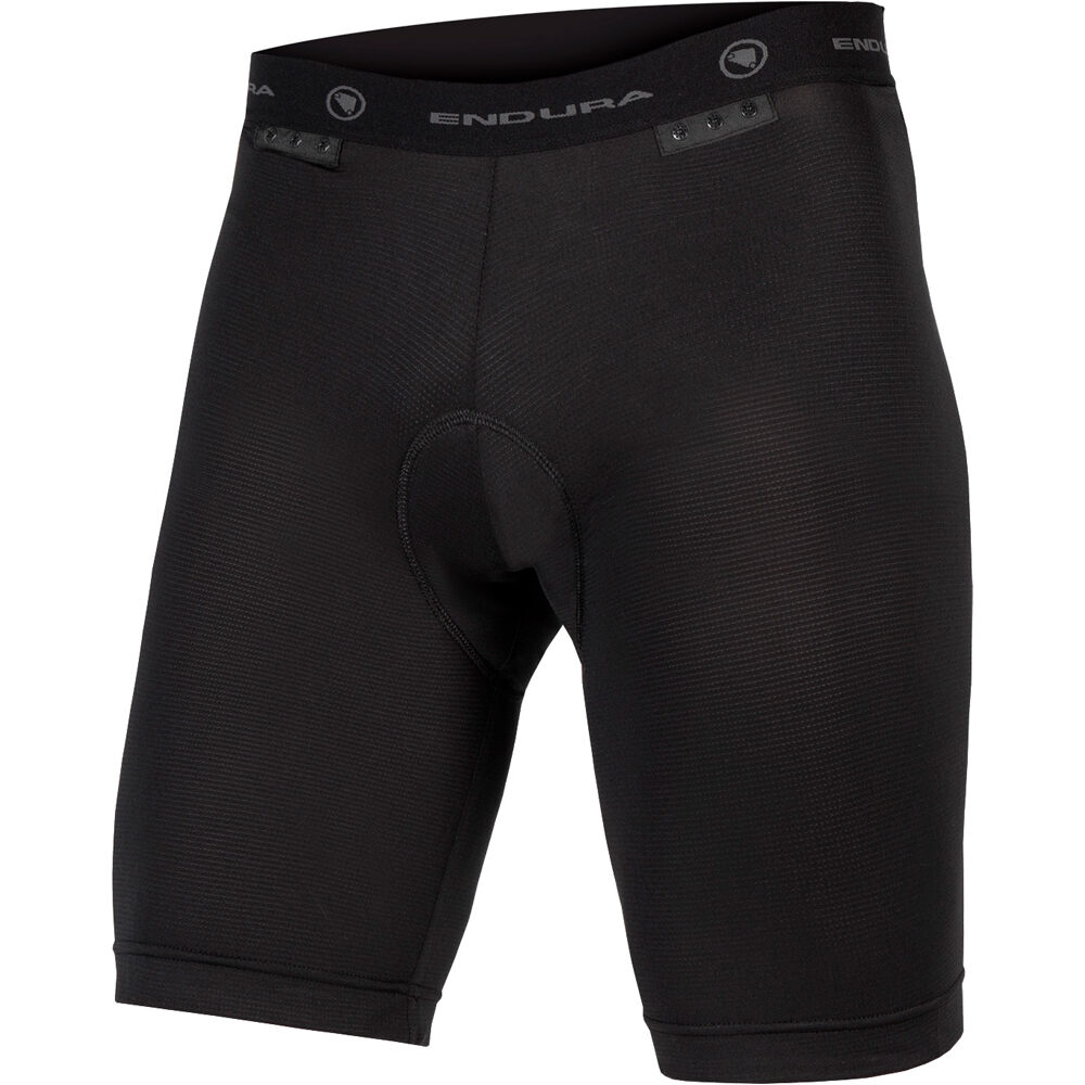 Clickfasta pantalones térmicos cortos Negro (S)