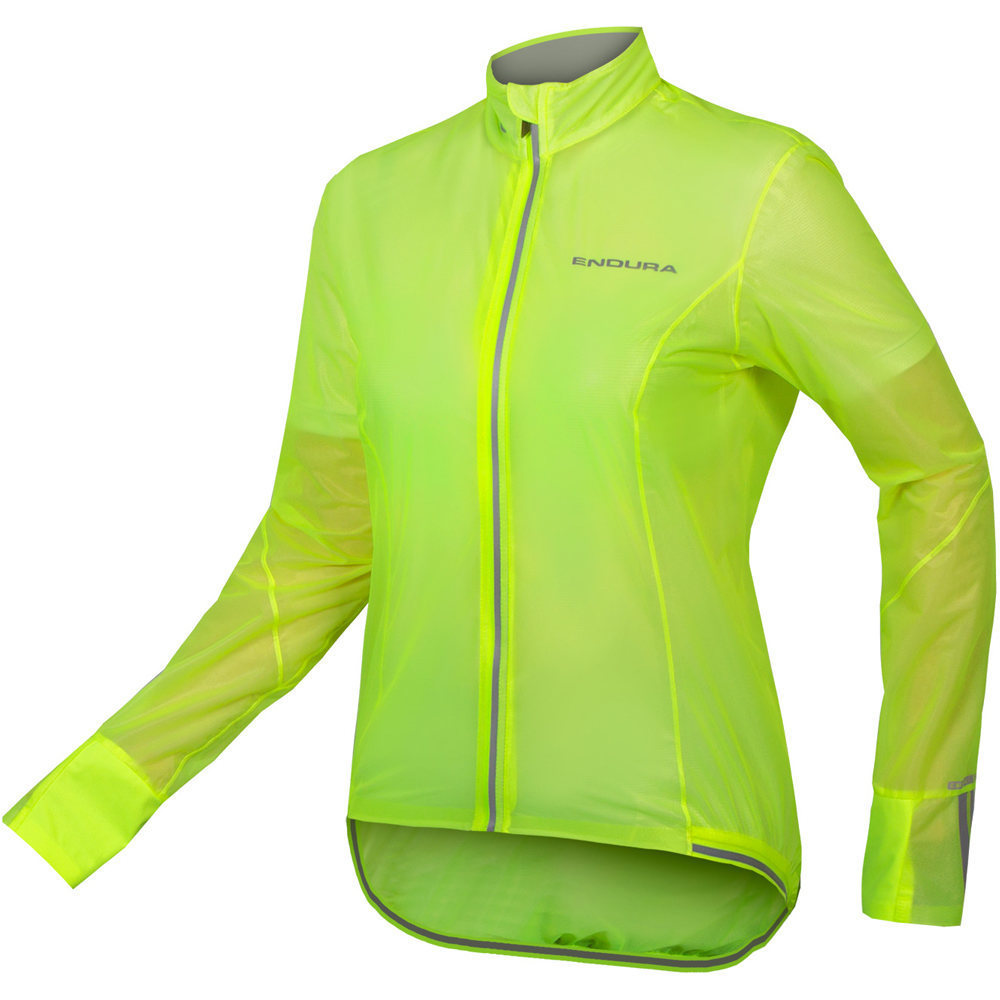 Endura chaqueta impermeable ciclismo mujer FS260-Pro Adrenaline Race Cape II de mujer vista frontal