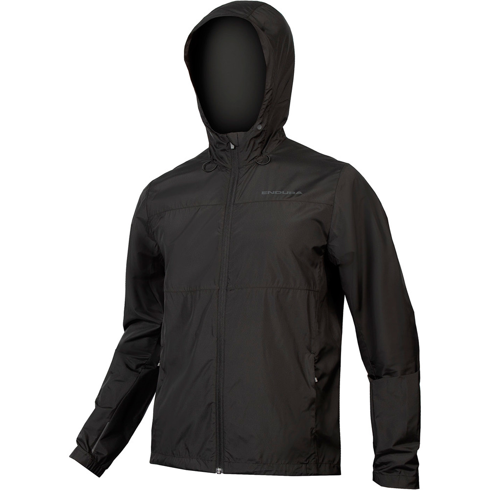 Hummvee waterproof cortavientos ciclismo hombre Negro (XXL)