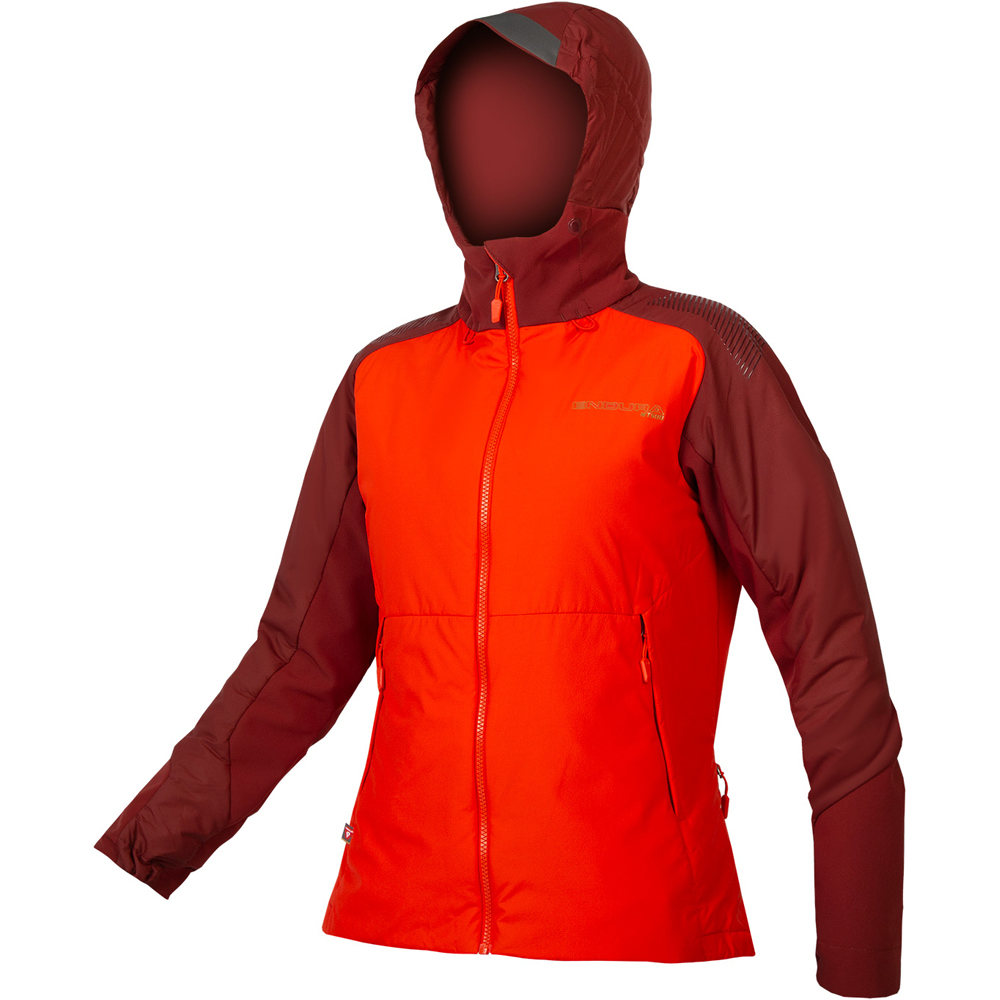 Mt500 cortavientos ciclismo hombre Naranja (M)