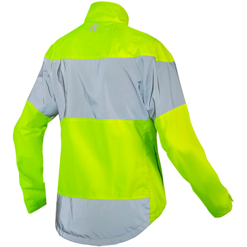 Endura chaqueta impermeable ciclismo hombre Chaqueta impermeable Urban Luminite EN1150 vista trasera