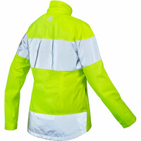 Endura chaqueta impermeable ciclismo mujer Chaqueta impermeable Urban Luminite EN1150WP para mujer vista trasera