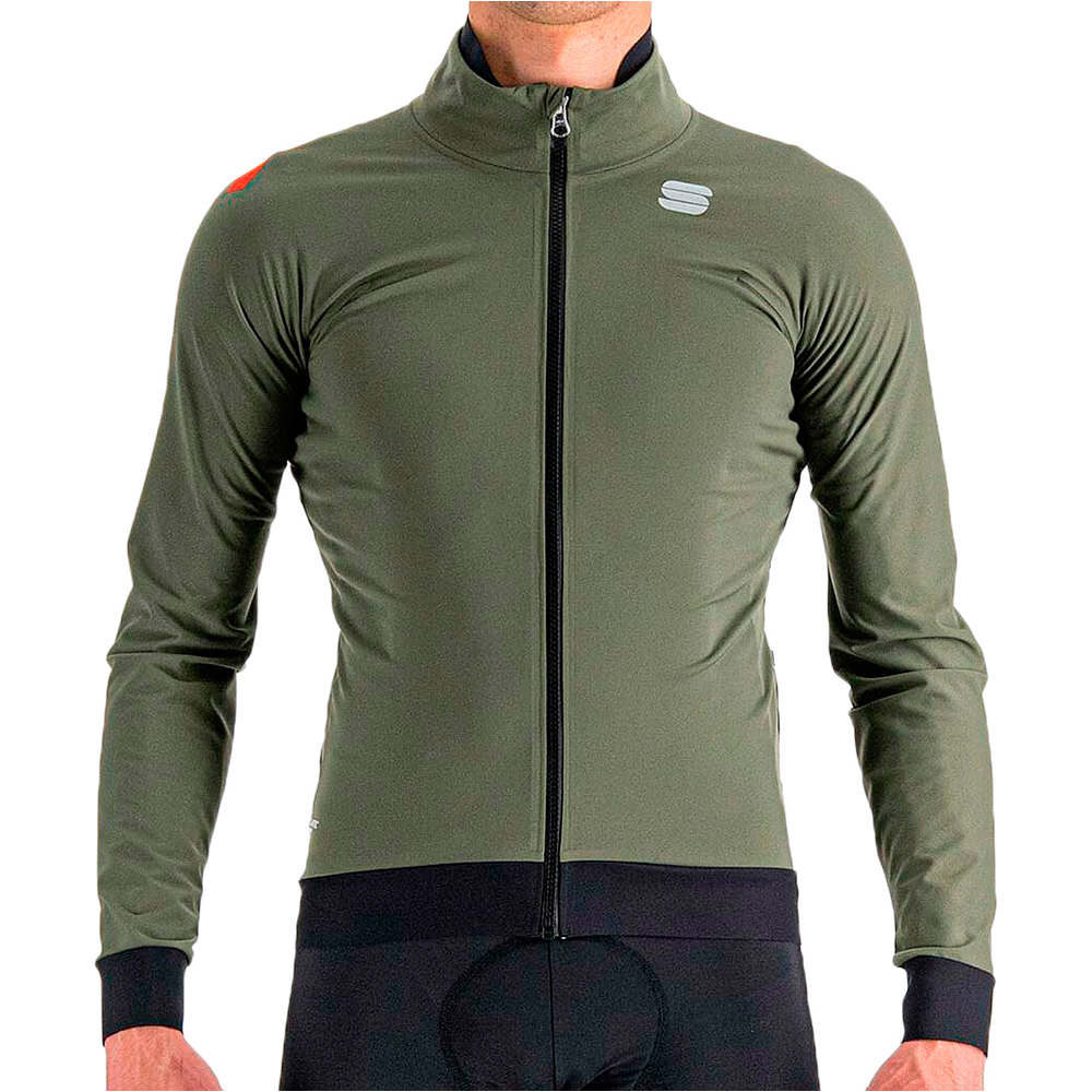 Fiandre pro cortavientos ciclismo hombre Verde (L)