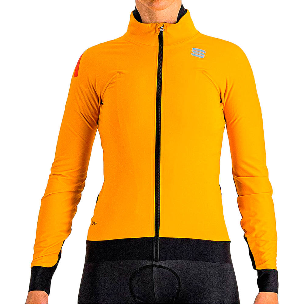 Fiandre pro cortavientos ciclismo mujer Oro (M)