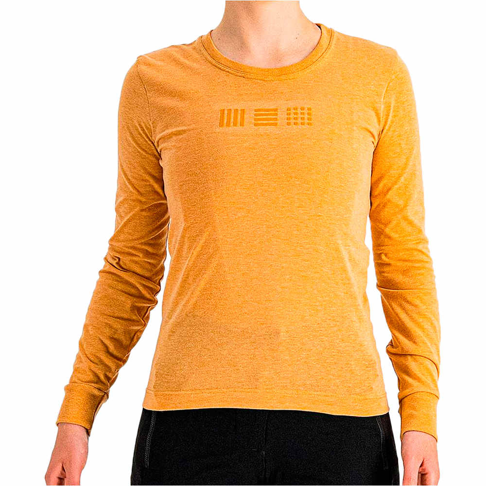 Sportful camiseta ciclismo mujer GIARA W TEE LONG SLEEVE vista frontal