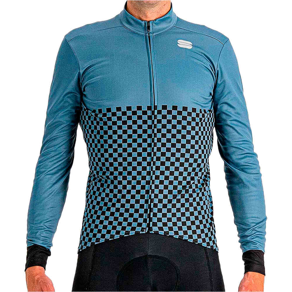 Sportful maillot manga larga hombre CHECKMATE THERMAL JERSEY vista frontal