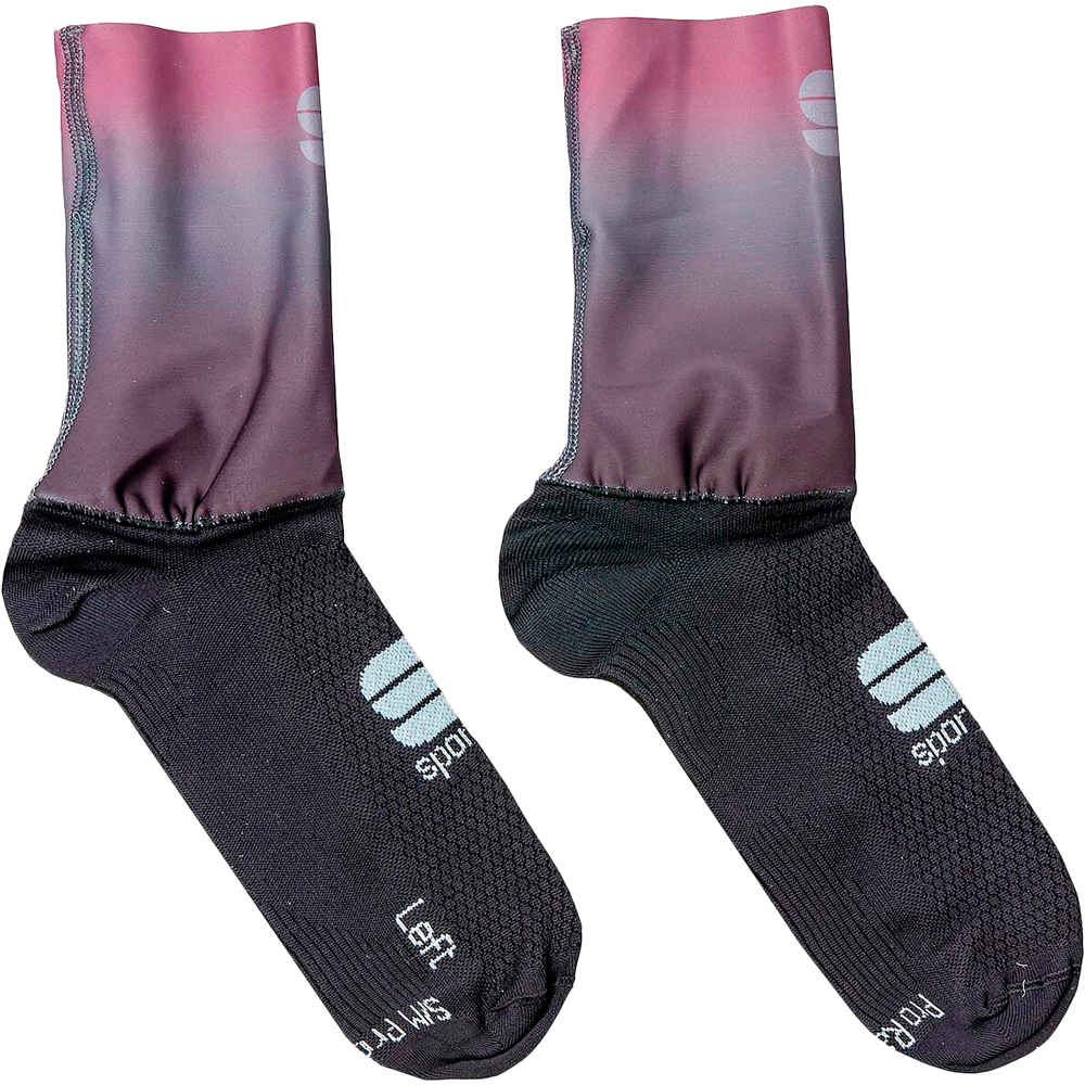 Race mid 2 calcetines ciclismo Negro (S/M)