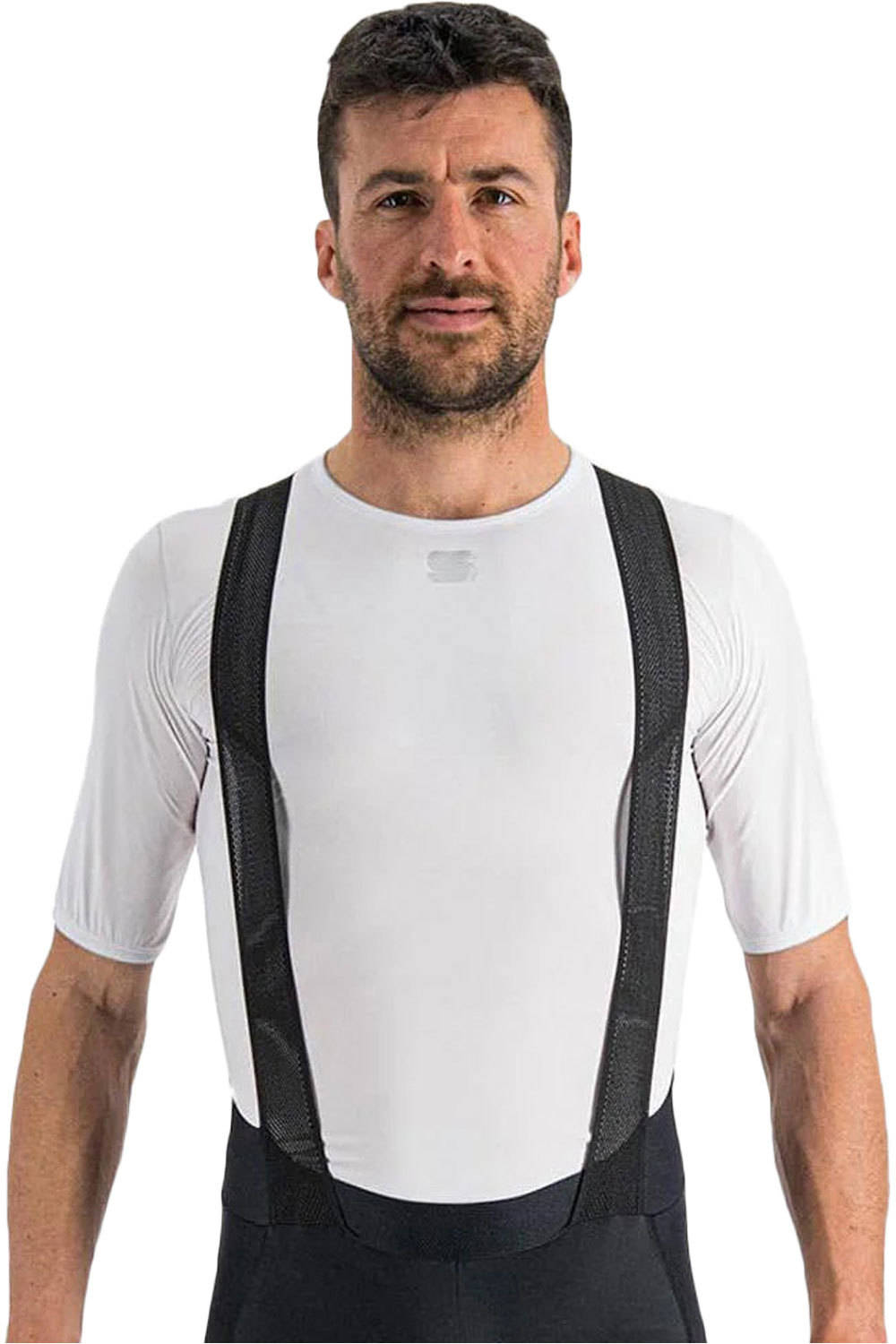 Midweight layer camiseta térmica manga corta Blanco (XXL)