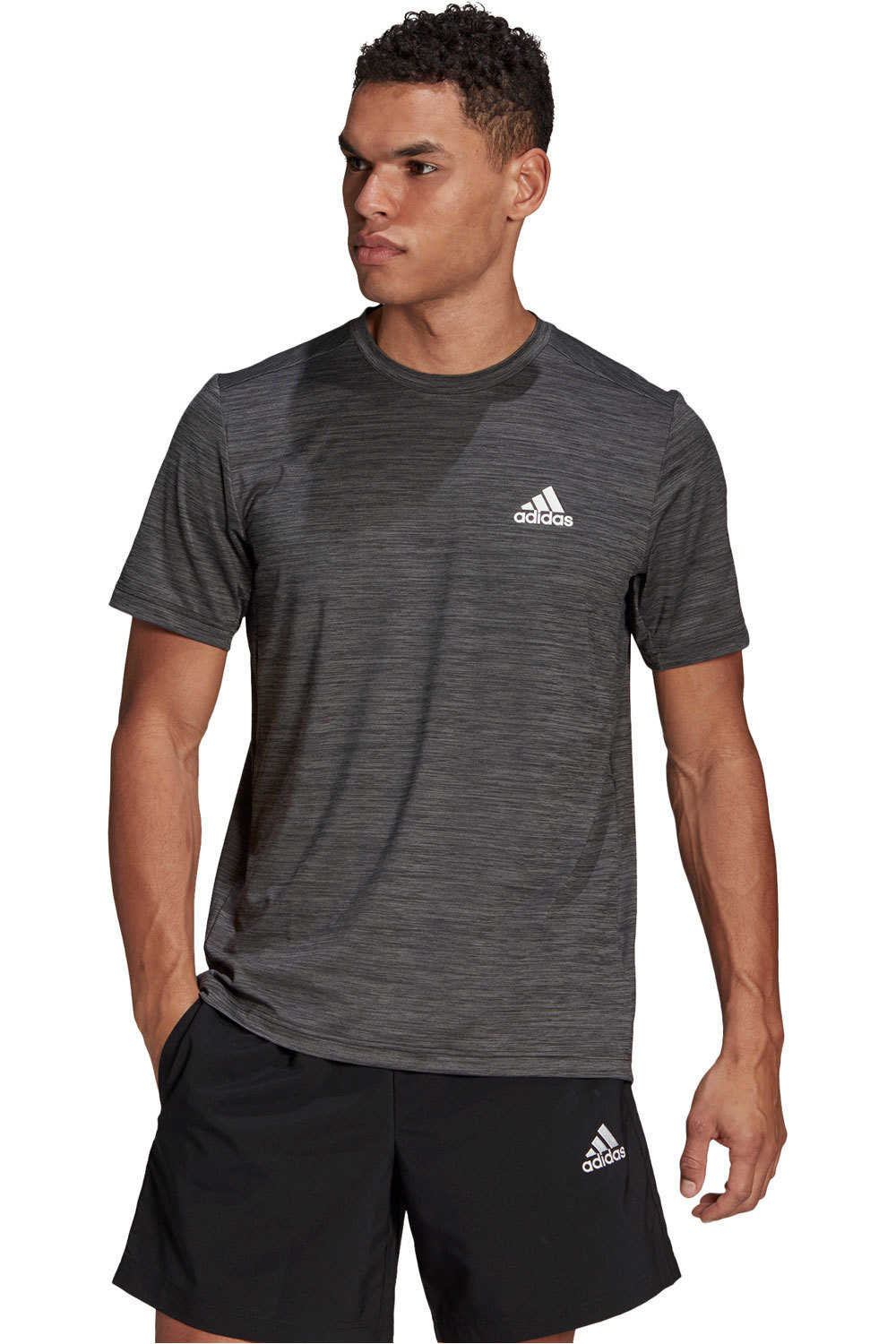 adidas camiseta manga corta hombre M HT EL TEE vista frontal