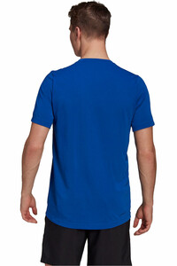 adidas camiseta fitness hombre AEROREADY Designed 2 Move Feelready Sport vista trasera