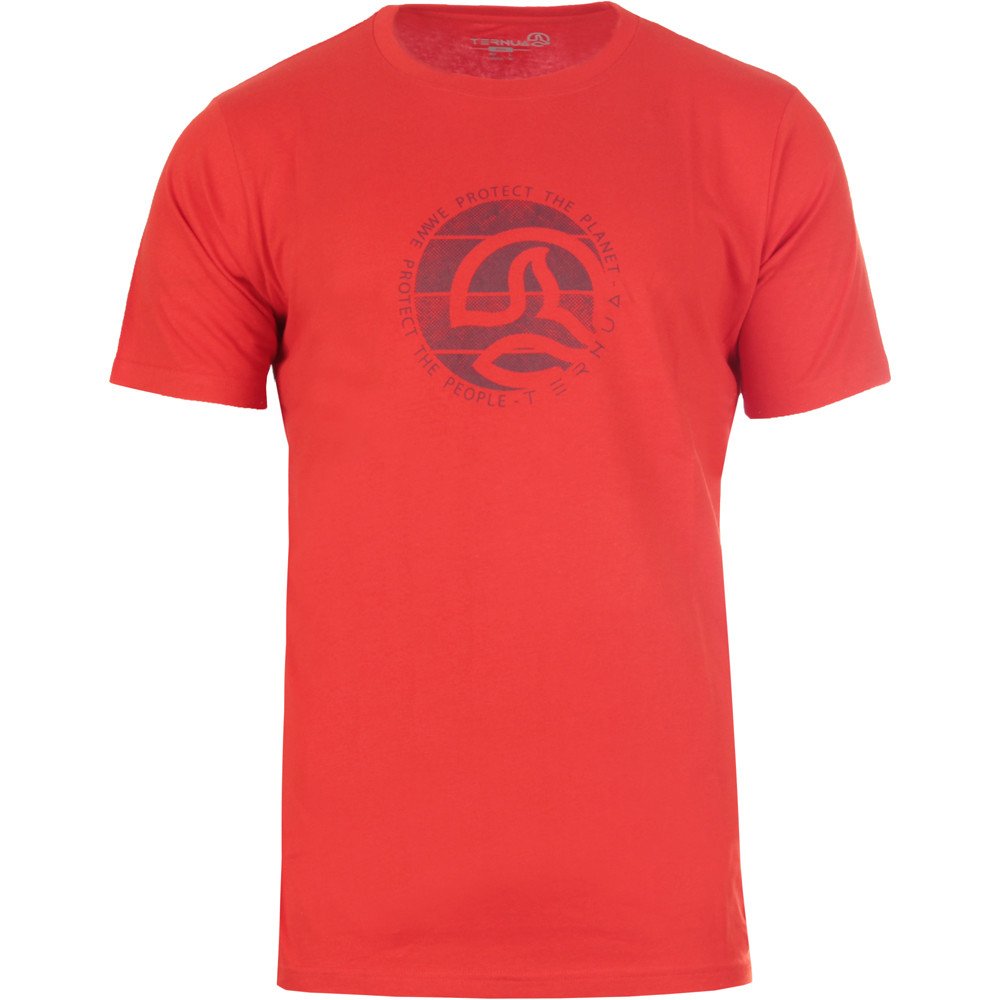 Ternua camiseta montaña manga corta hombre _3_LYNE FMS vista frontal