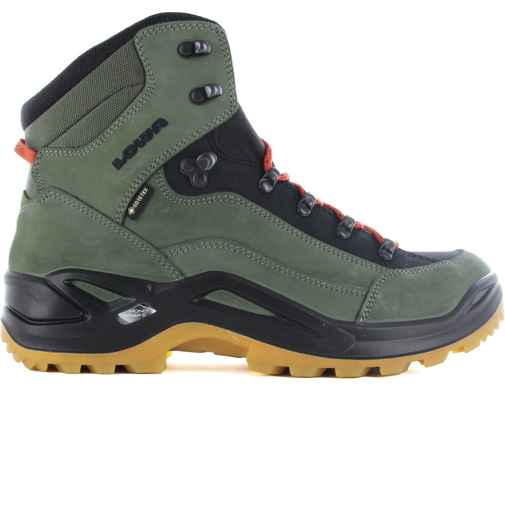 Lowa bota trekking hombre RENEGADE GTX MID lateral exterior