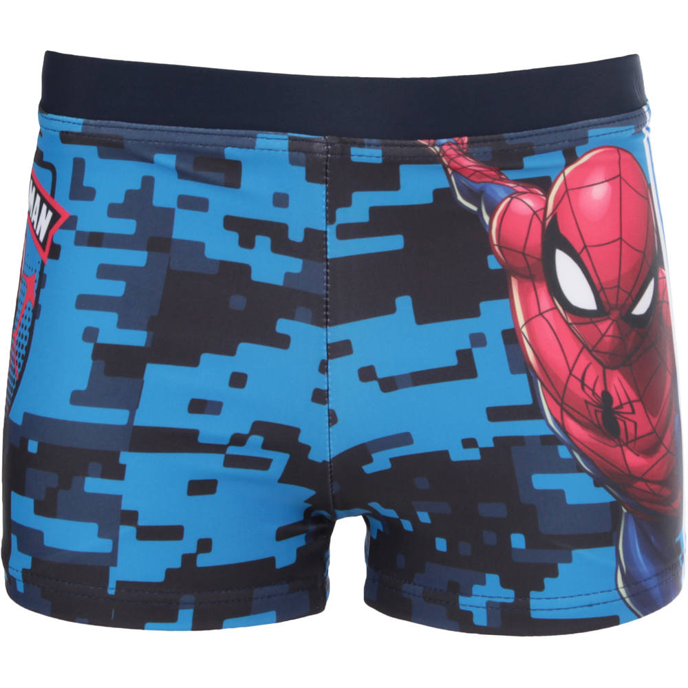 Sun City bañador natación niño BOXER SPIDERMAN vista frontal