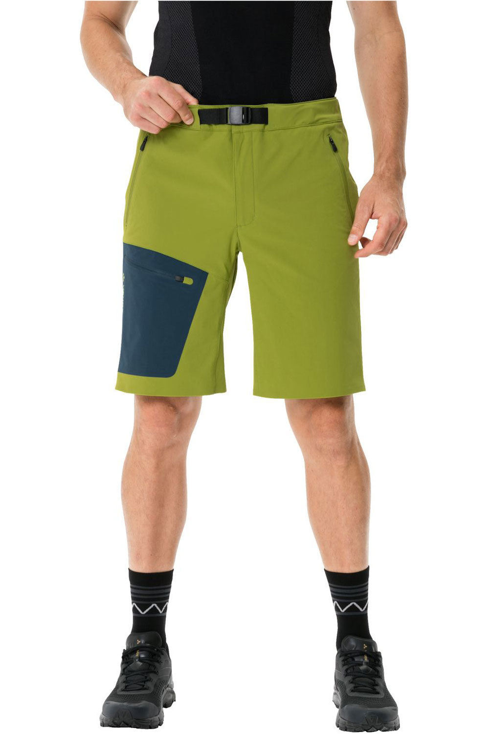 Badile shorts pantalón corto montaña hombre Verde (52)