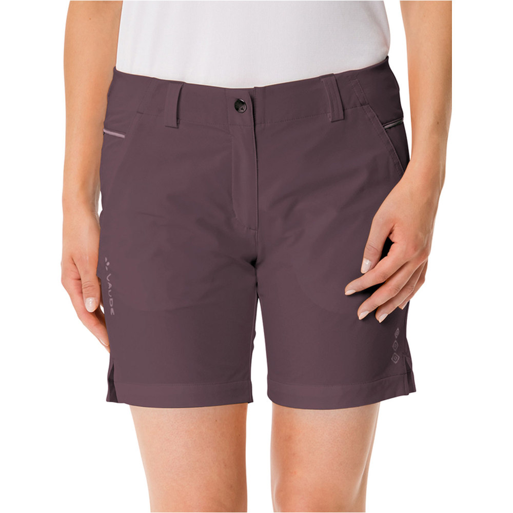 Vaude pantalón corto montaña mujer Women s Skomer Shorts III vista frontal