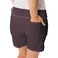 Vaude pantalón corto montaña mujer Women s Skomer Shorts III vista trasera