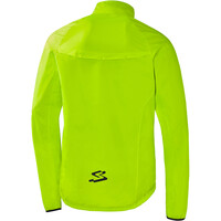 Spiuk chaqueta impermeable ciclismo hombre IMPERMEABLE TOP TEN MEMBRANA vista trasera