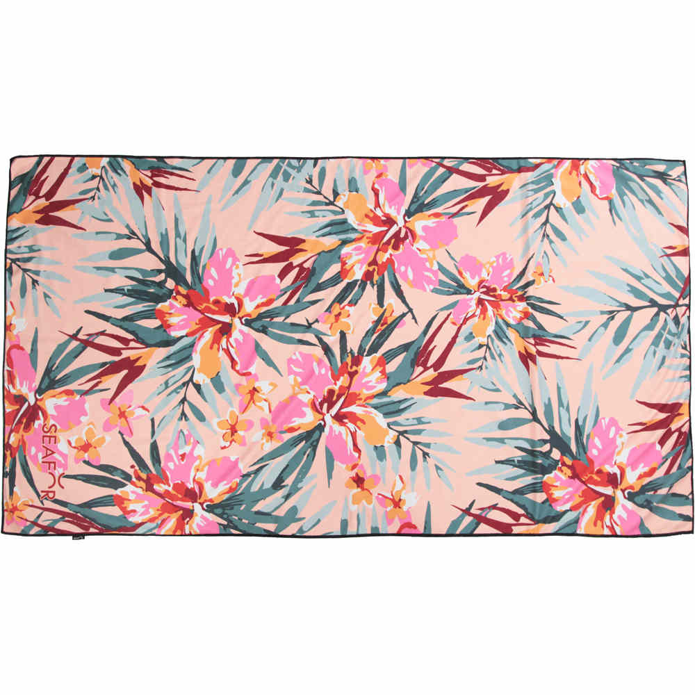 Seafor velour floral toallas playa