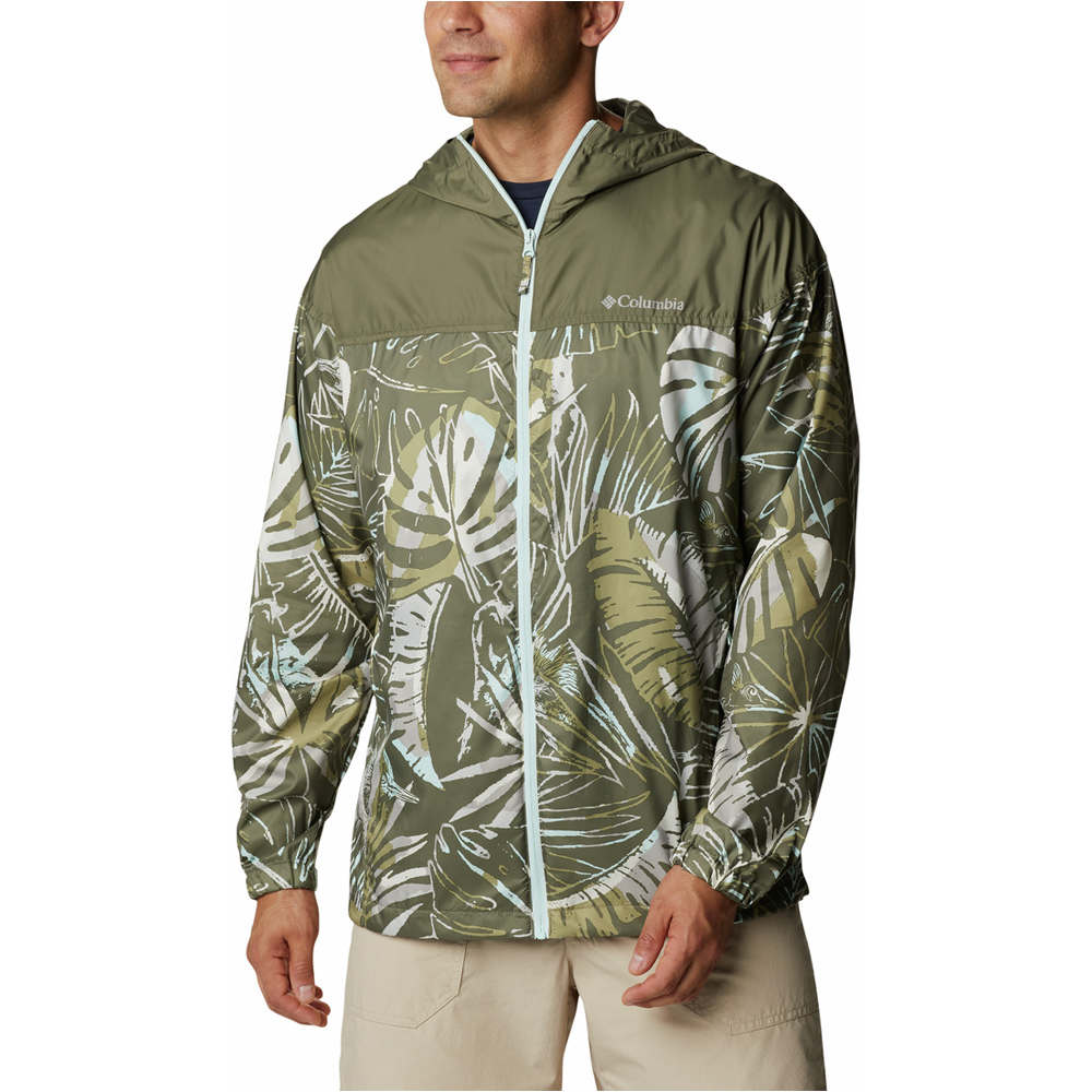 Columbia chaqueta impermeable hombre Flash Challenger Novelty Windbreaker 05