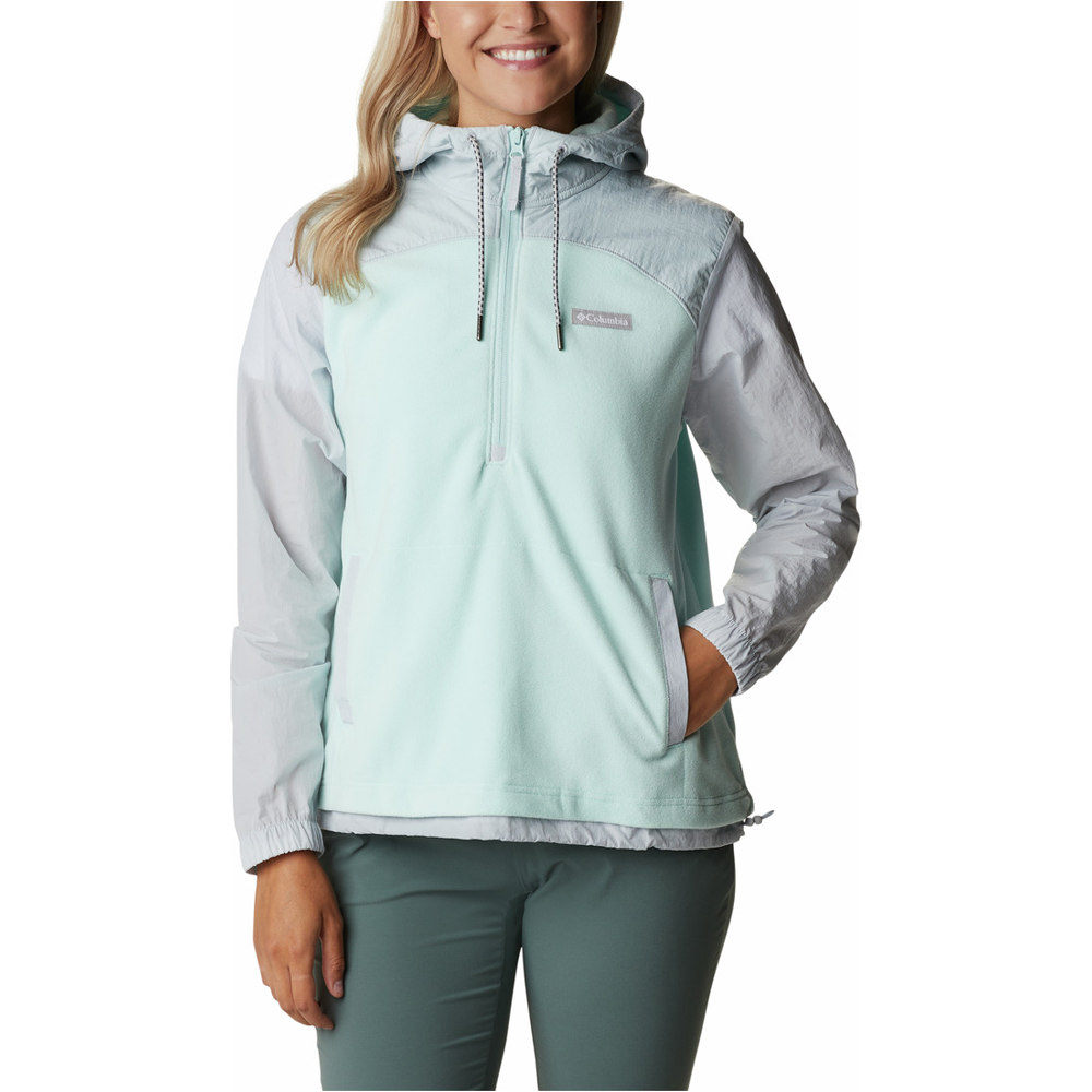 Columbia forro polar mujer Ali Peak Overlay Fleece vista frontal